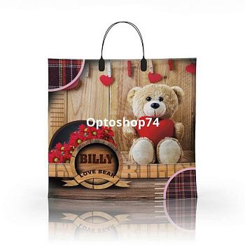 Пакет с пластиковой ручкой 36*34 