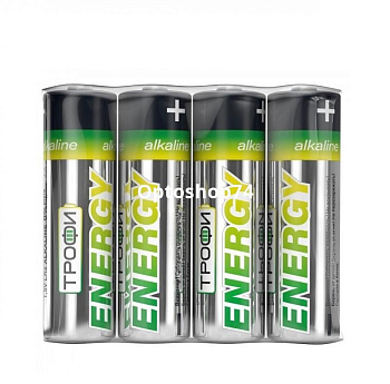 батарейки алкалиновые LR6  ТРОФИ ENERGY