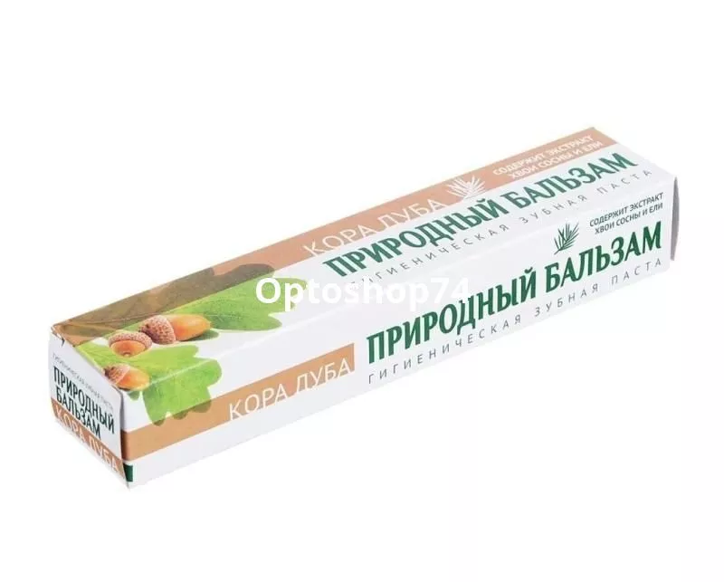 Зубная паста Природный бальзам Кора дуба 90 г