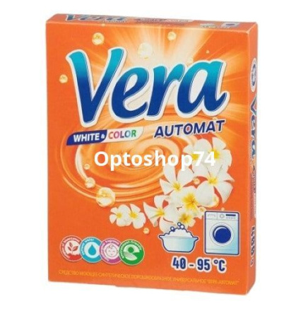 Купить Vera-автомат 400 гр. стир. порошок по цене 43,60 руб.